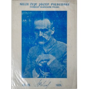 NIECH ŻYJE JÓZE PIŁSUDSKI, 1928