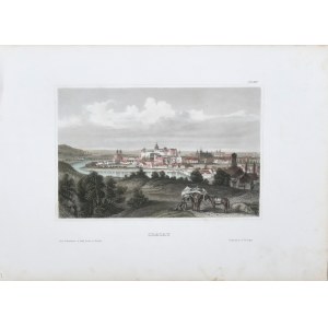 Kraków - Widok ogólny, 1852