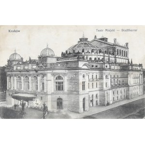 Kraków - Teatr Miejski, 1914
