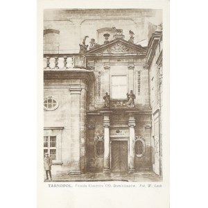 Tarnopol - Fasada Klasztoru OO. Dominikanów, ok. 1920