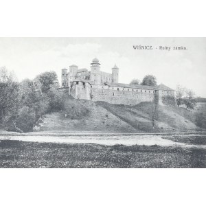Wiśnicz - Ruiny zamku, ok. 1915