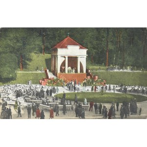 Krynica - Nowy pawilon dla orkiestry. ok. 1920