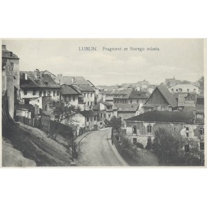 Lublin - Fragment ze starego miasta, 1926