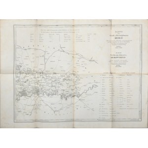 Mappa Wielkiego Księstwa Krakowskiego, ok. 1825