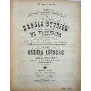 Szkoła studjów na fortepjan, z. 7, ok. 1885