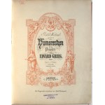 Grieg Edvard - Zbiór nut, ok. 1890-1910