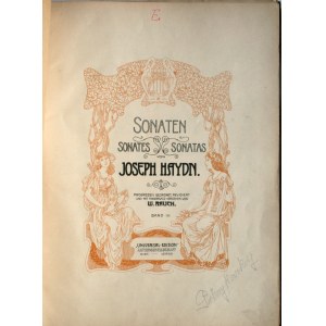 Haydn Joseph - Sonaten, nr I-IV, ok. 1915