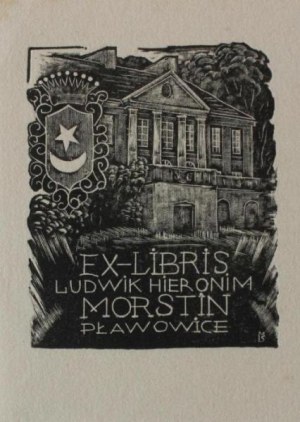 Stefan Mrożewski, Ex-libris Ludwik Hieronim Morstin Pławowice