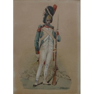 F. Perrot, Żołnierz napoleoński