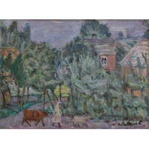 Hanna Rudzka-Cybisowa, Girl with a Cow
