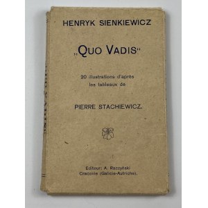 Stachiewicz Piotr, Henryk Sienkiewicz: Quo vadis: 20 illustrations d'après les tableaux de Pierre Stachiewicz