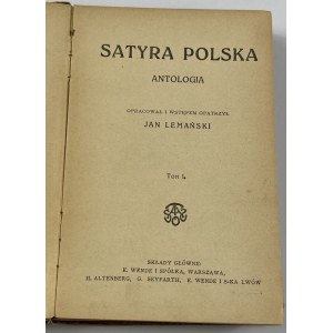 Lemański Jan, Satyra polska: antologia