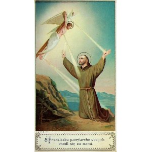 św. Franciszku patryarcho ubogich [imprimatur 1894] [dedykacja]