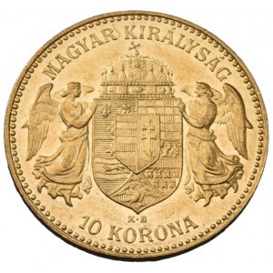 FJI. 1848-1916, 10 koruna 1907 KB