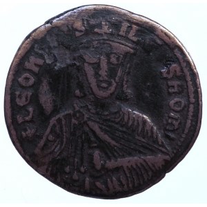 Leo VI. Moudrý 886-912, follis 27mm