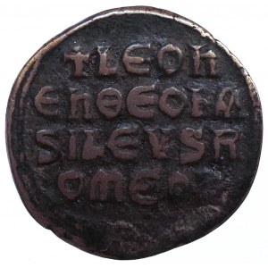 Leo VI. Moudrý 886-912, follis 27mm