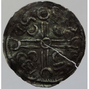 Břetislav I. 1034-1055, denár moravský Cach 300