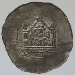 Přemysl Otakar I. královská vláda 1197-1230, denár Cach 659