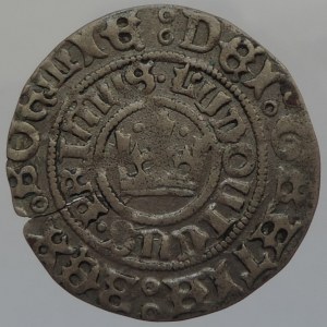 Ludvík Jagellonský 1516-1526, pražský groš, mincovna Jáchymov