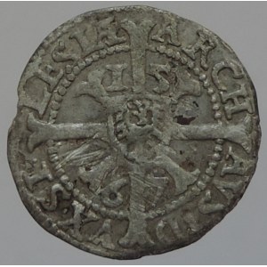 Maxmilián II. 1564-1576, 1 krejcar 1567 Vratislav-Leve