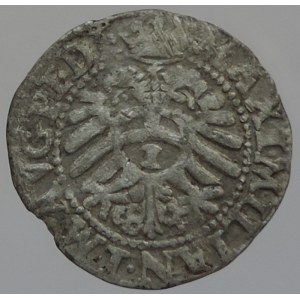 Maxmilián II. 1564-1576, 1 krejcar 1567 Vratislav-Leve