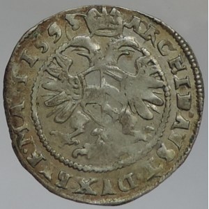 Rudolf II. 1576-1611, bílý groš 1593 Kutná Hora-Herold