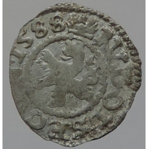 Rudolf II. 1576-1611, bílý peníz 1588 Kutná Hora-Šatný