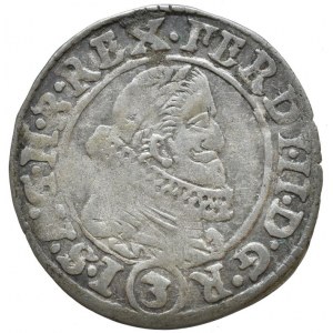 Ferdinand II. 1619-1637, 3 krejcar 1634 Praha