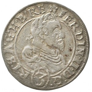 Ferdinand II. 1619-1637, 3 krejcar 1625 HR Vratislav