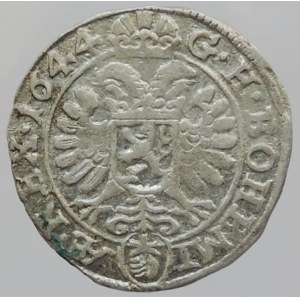 Ferdinand III. 1637-1657, 3 krejcar 1644 Praha