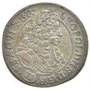 Leopold I. 1657-1705, VI krejcar 1687 SHS Vratislav