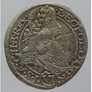 Leopold I. 1657-1705, VI krejcar 1665 FBL Kladsko