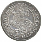 Leopold I. 1657-1705, 3 krejcar 1670/1 SHS Vratislav