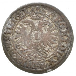 Leopold I. 1657-1705, 1 krejcar 1661 GH Vratislav