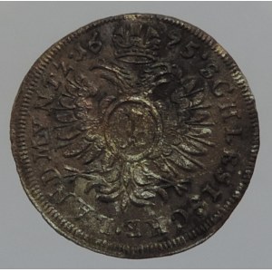 Leopold I. 1657-1705, 1 krejcar 1695 Opolí