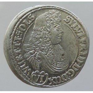 Württemberg-Olešnice, Sylvius Friedrich 1668-1697, VI krejcar 1678 FC-V