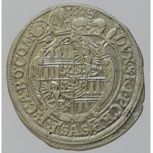 Olomouc biskupství, Karel II. Liechtenstein 1664-1695, 3 krejcar 1695 SAS