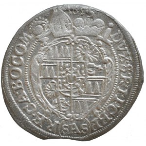 Olomouc biskupství, Karel II. Liechtenstein 1664-1695, 3 krejcar 1695 SAS