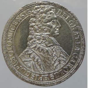 Olomouc biskupství, Karel III. Lotrinský 1695-1711, tolar 1707