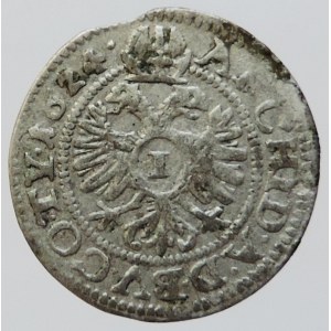 Ferdinand II. 1619-1637, 1 krejcar 1624 Nisa