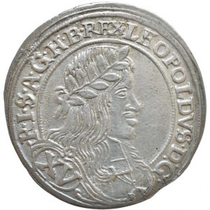 Leopold I. 1657-1705, XV krejcar 1661 CA Vídeň
