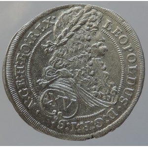 Leopold I. 1657-1705, XV krejcar 1695 b.zn. Vídeň