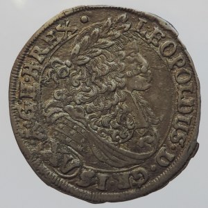 Leopold I. 1657-1705, XV krejcar 1685 VB-V Mainz