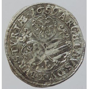 Leopold I. 1657-1705, 3 krejcar 1659 Graz