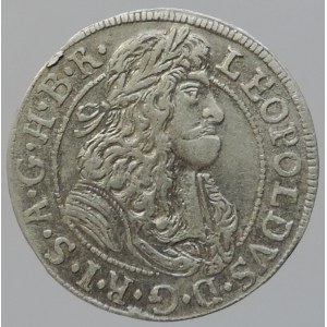 Leopold I. 1657-1705, 3 krejcar 1691 Hall