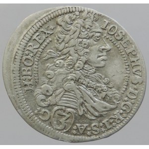 Josef I. 1705-1711, 3 krejcar 1711 IA Graz