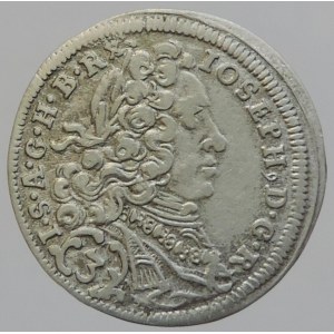 Josef I. 1705-1711, 3 krejcar 1709 Mnichov