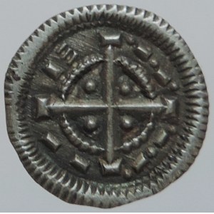 Béla II. 1131-1141, denár Unger 53