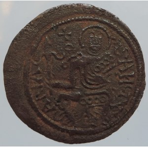 Béla III. 1172-1196, Cu mince byzantského typu Huszár 72