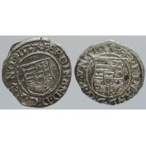 Ferdinand I. 1526-1564, denár 1534 KB, 1537var.
